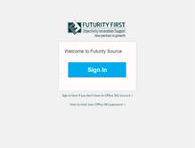 Tablet Screenshot of futuritysource.com